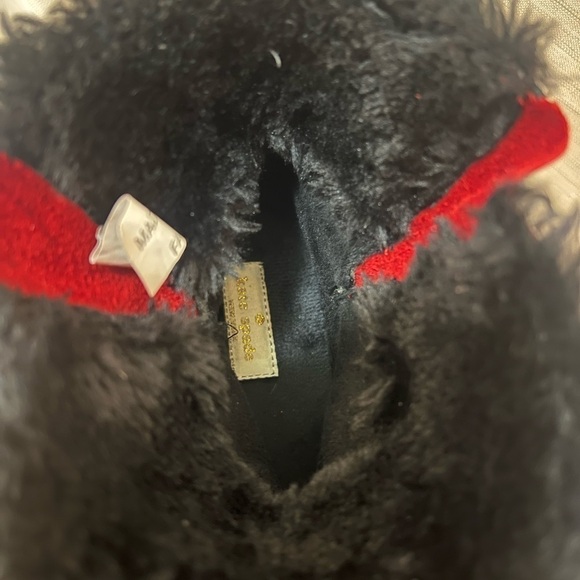 Kate Spade women’s red and black chinky boot missing laces size 7 - Picture 11 of 12